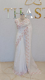 CRUSH ORGANZA SAREE