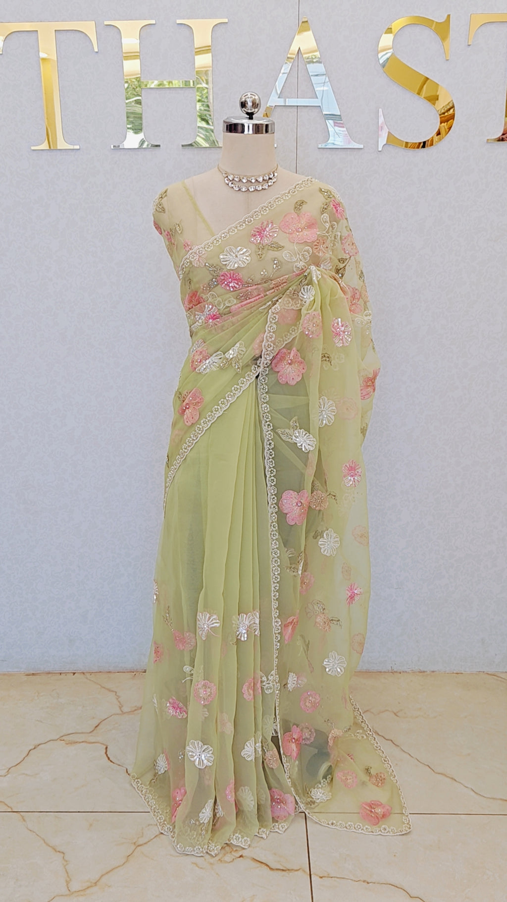 ORGANZA SAREE