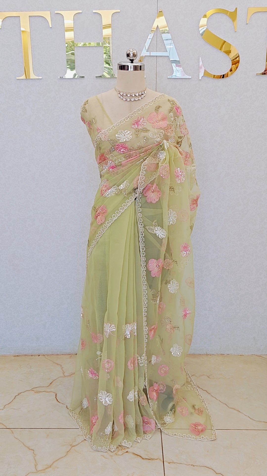 ORGANZA SAREE