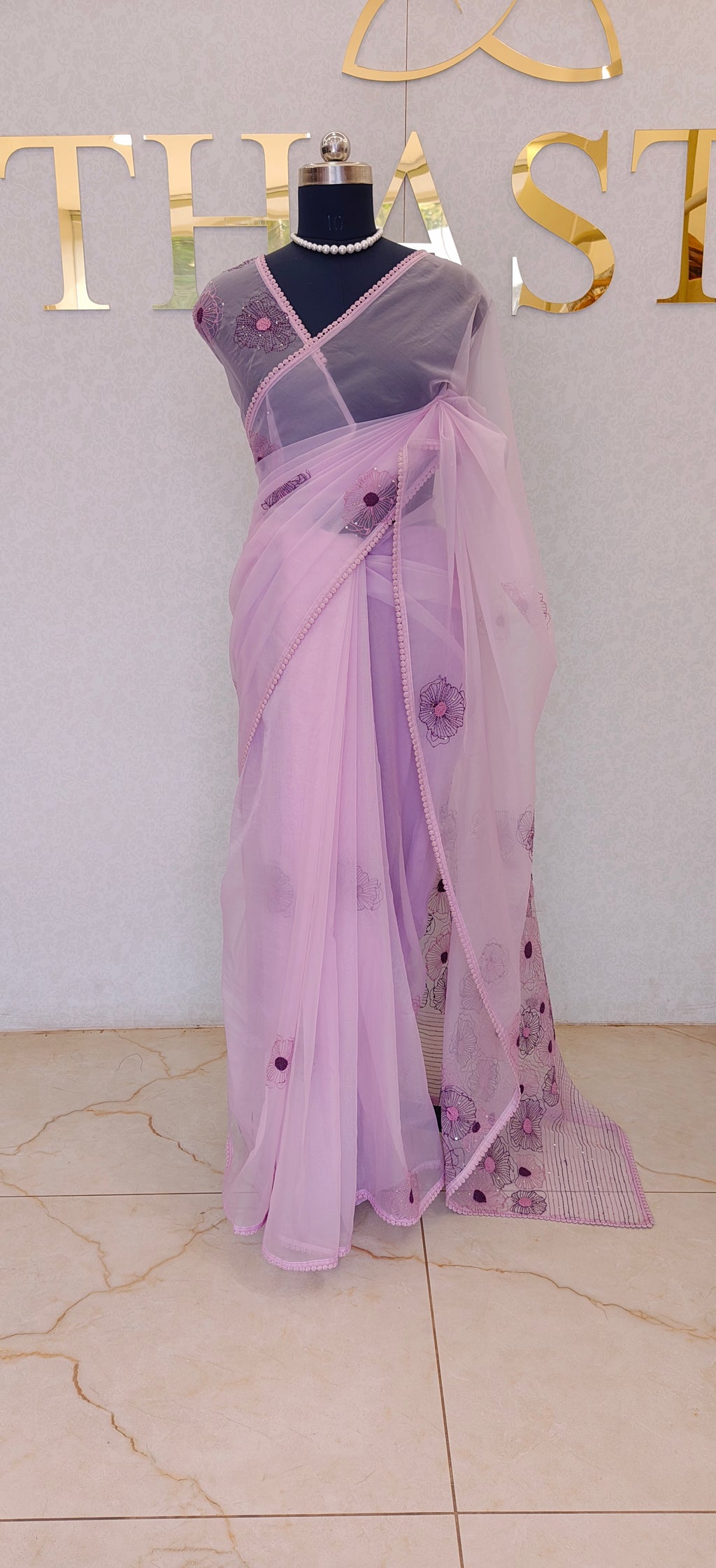 ORGANZA SAREE