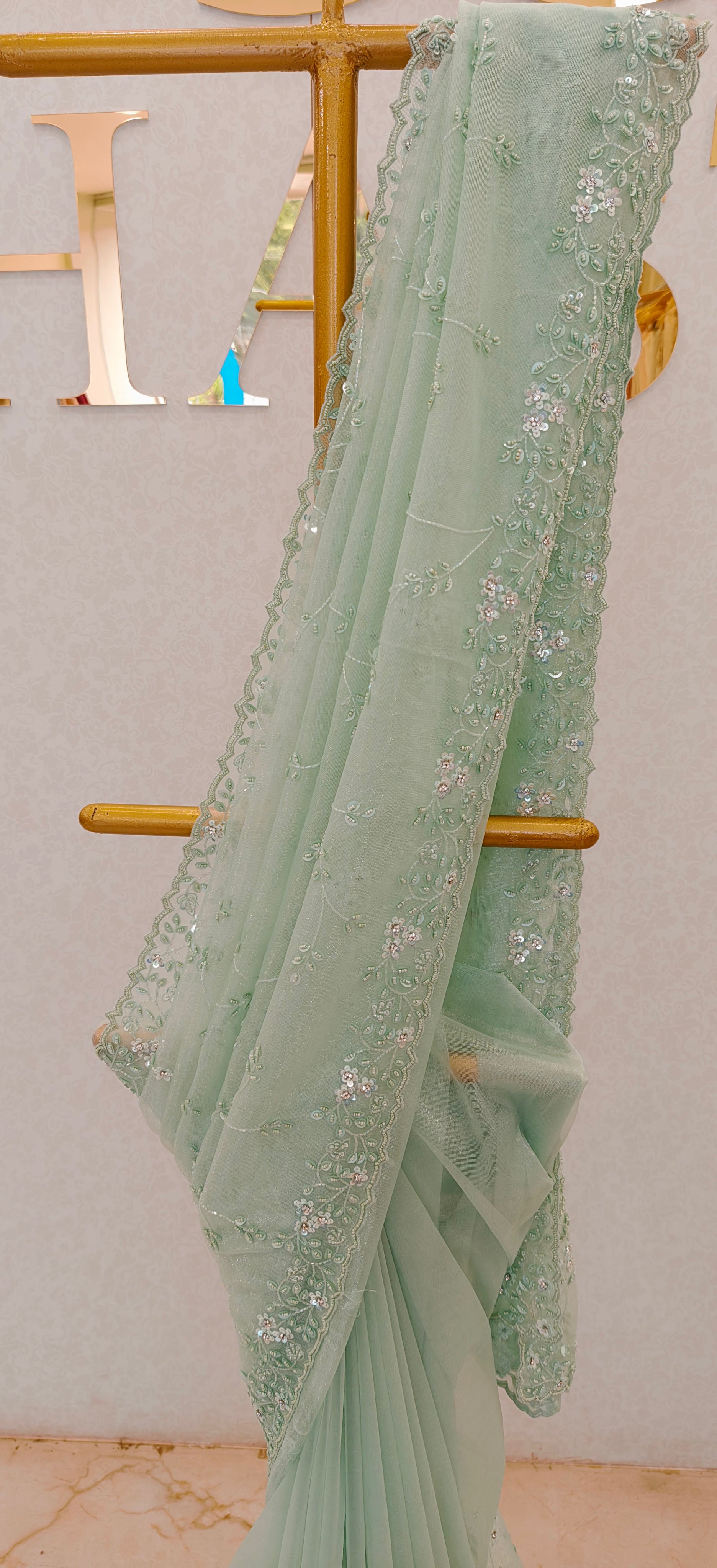 TISSUE SAREE