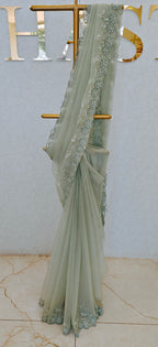 Organza saree