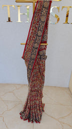 KALAMKARI SILK SAREE