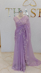 FLOWY ORGANZA SAREE
