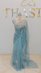 CRUSH ORGANZA SAREE
