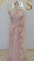 FLOWY ORGANZA SAREE