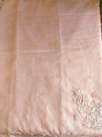 Crush Organza saree