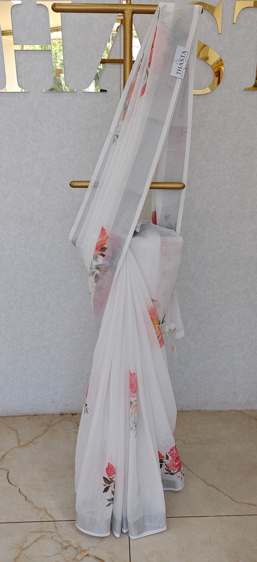 LINEN  SAREE