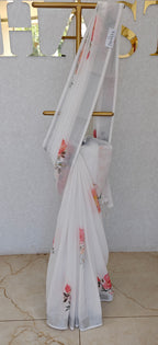 LINEN  SAREE