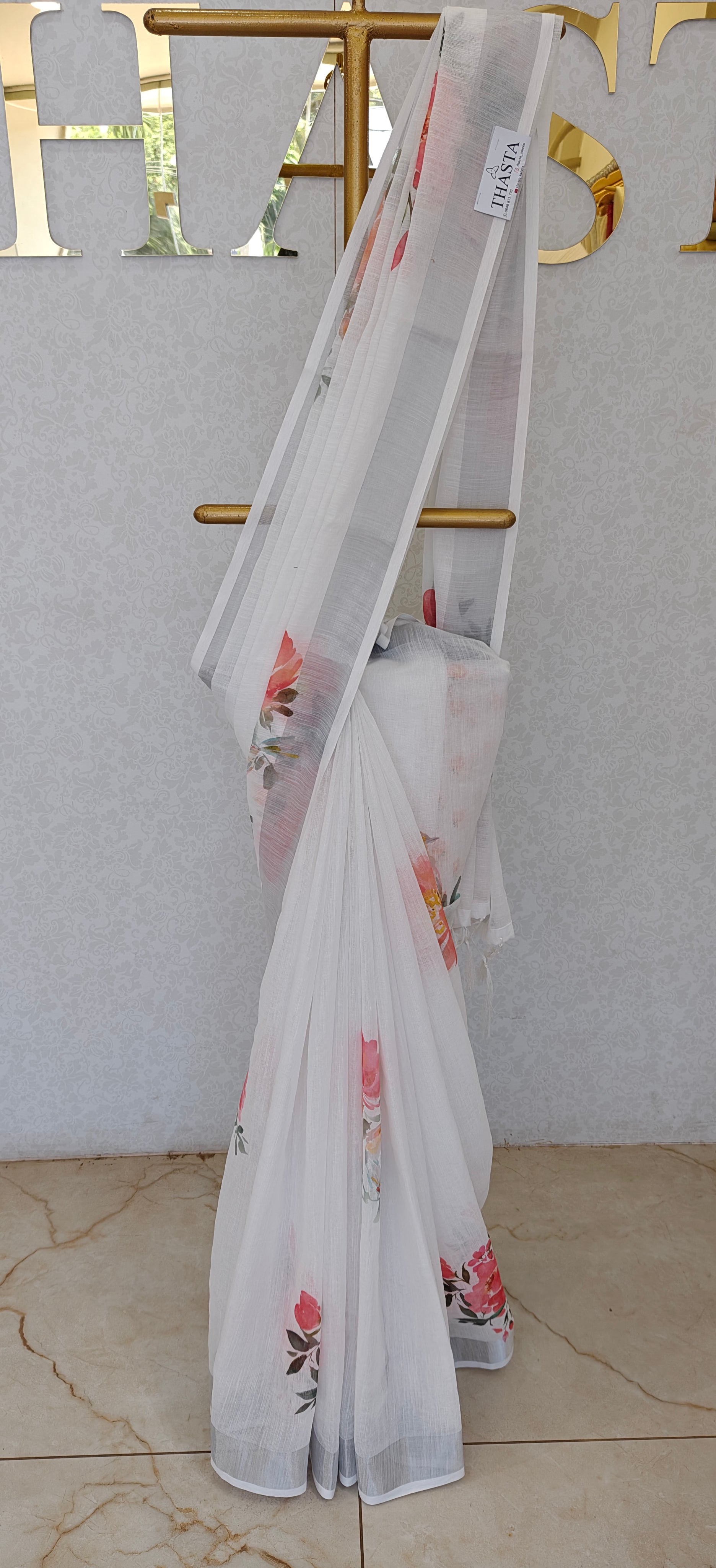 LINEN  SAREE
