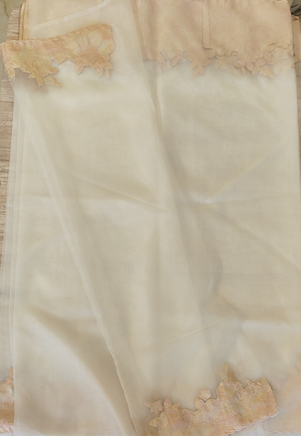 Organza saree