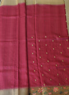 Semi tussar saree