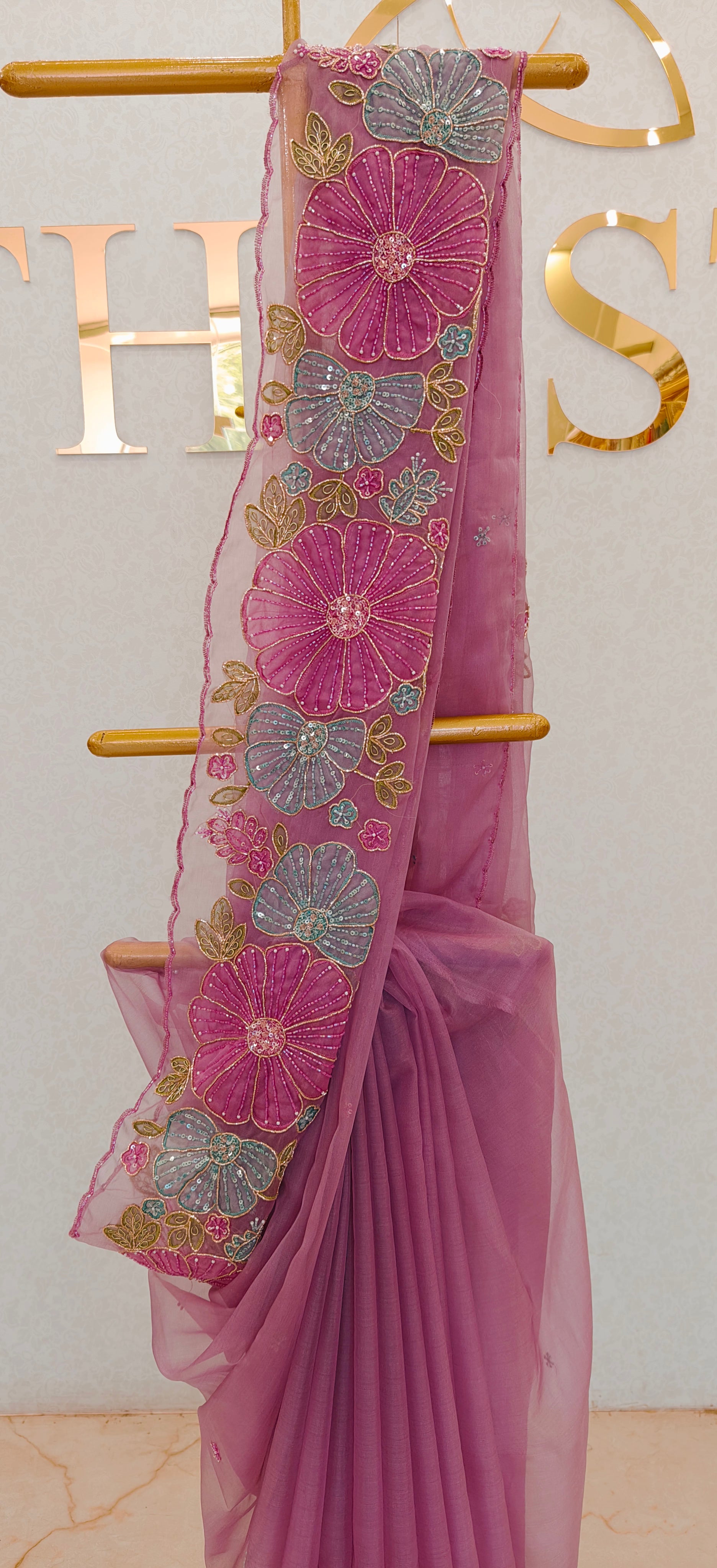 ORGANZA SAREE