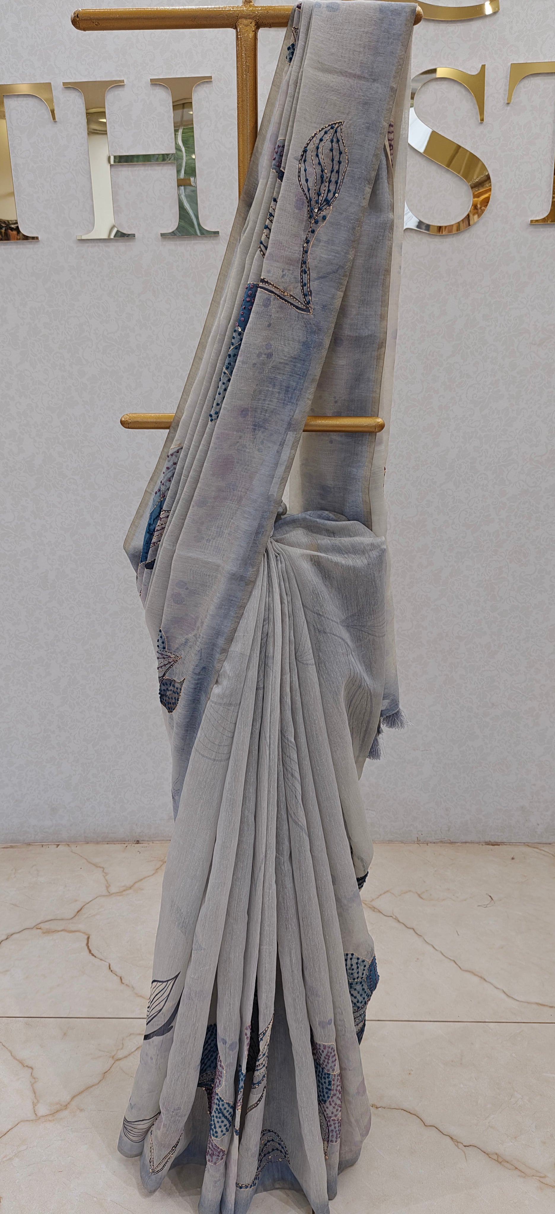 LINEN SAREE