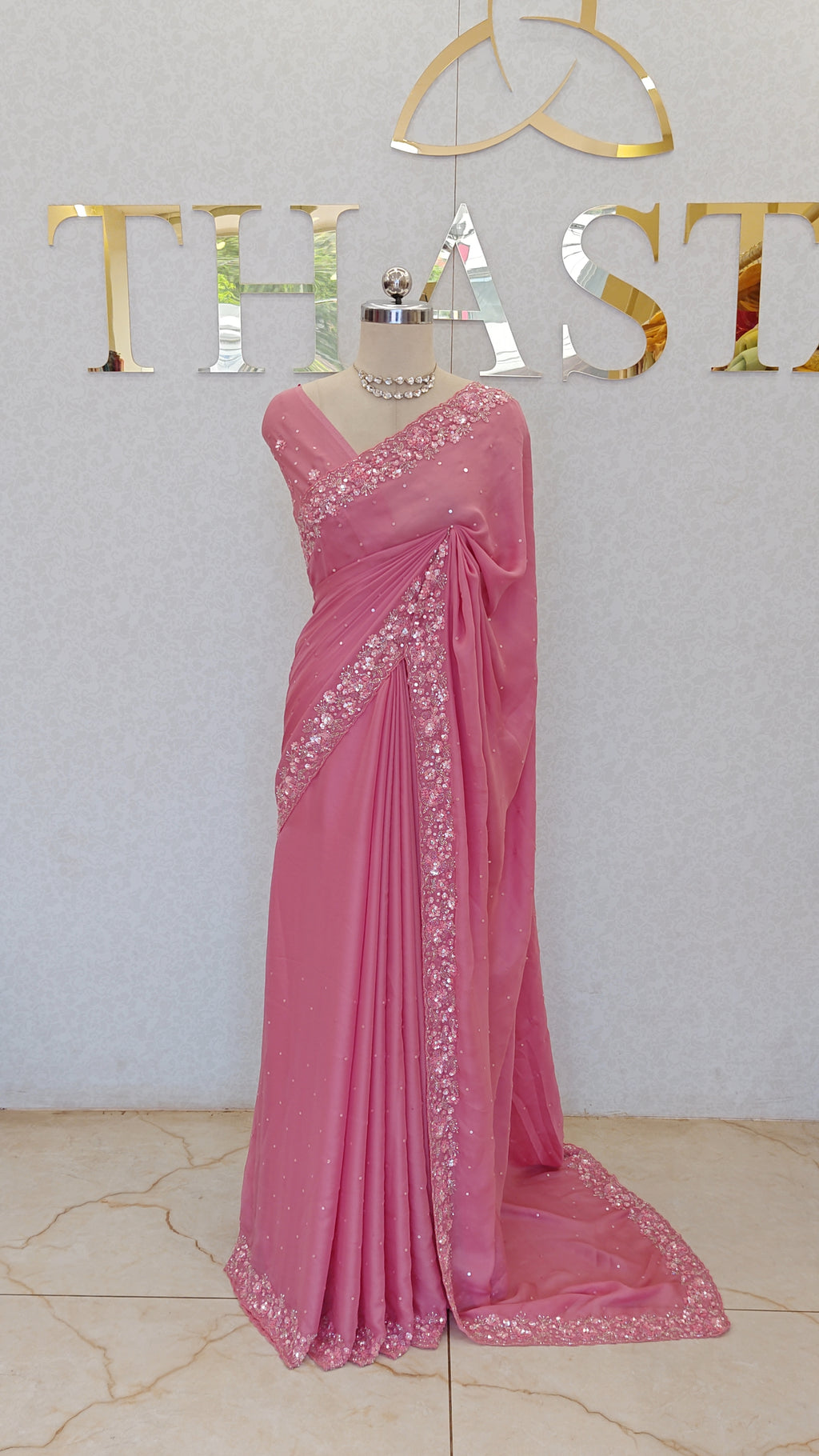 SATIN SAREE