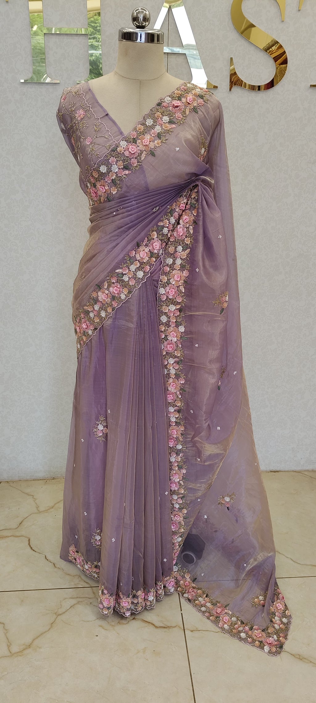 ORGANZA SAREE