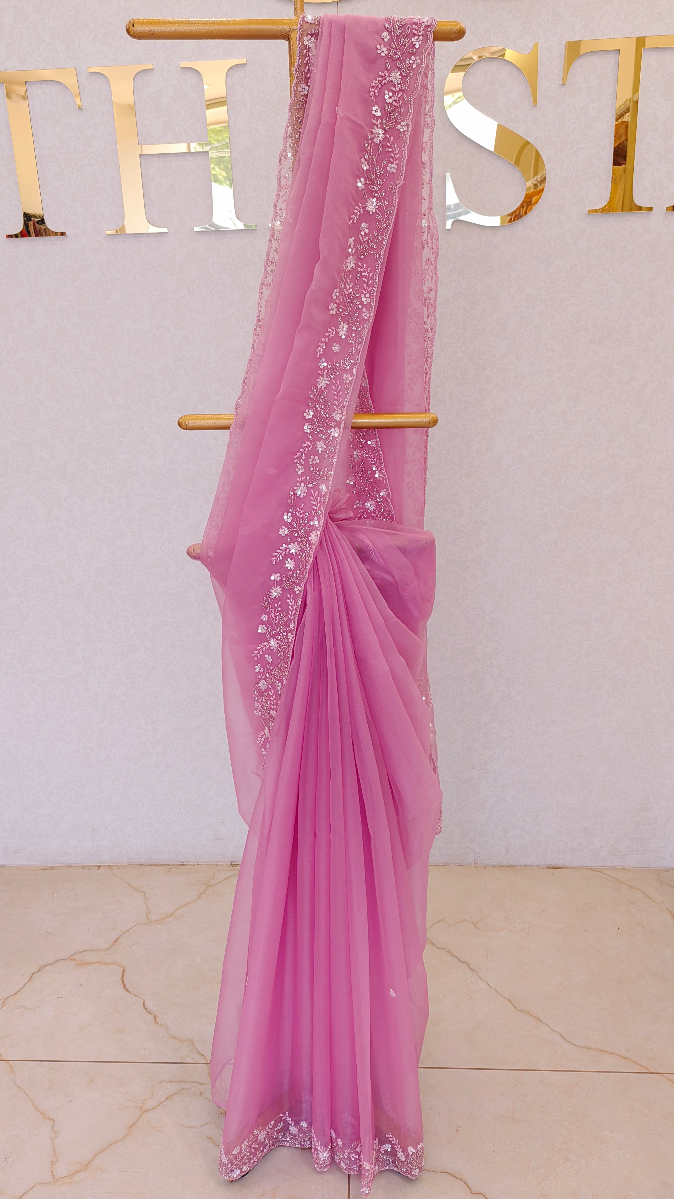 ORGANZA SAREE