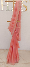 SOFT ORGANZA SAREE