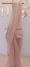 CRUSH ORGANZA SAREE