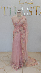 SOFT ORGANZA SAREE