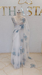 PURE ORGANZA SAREE