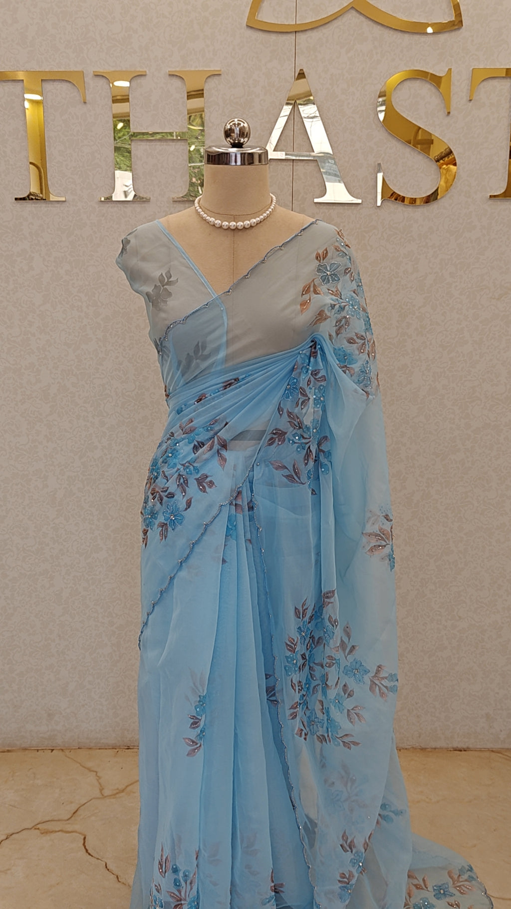 ORGANZA SAREE
