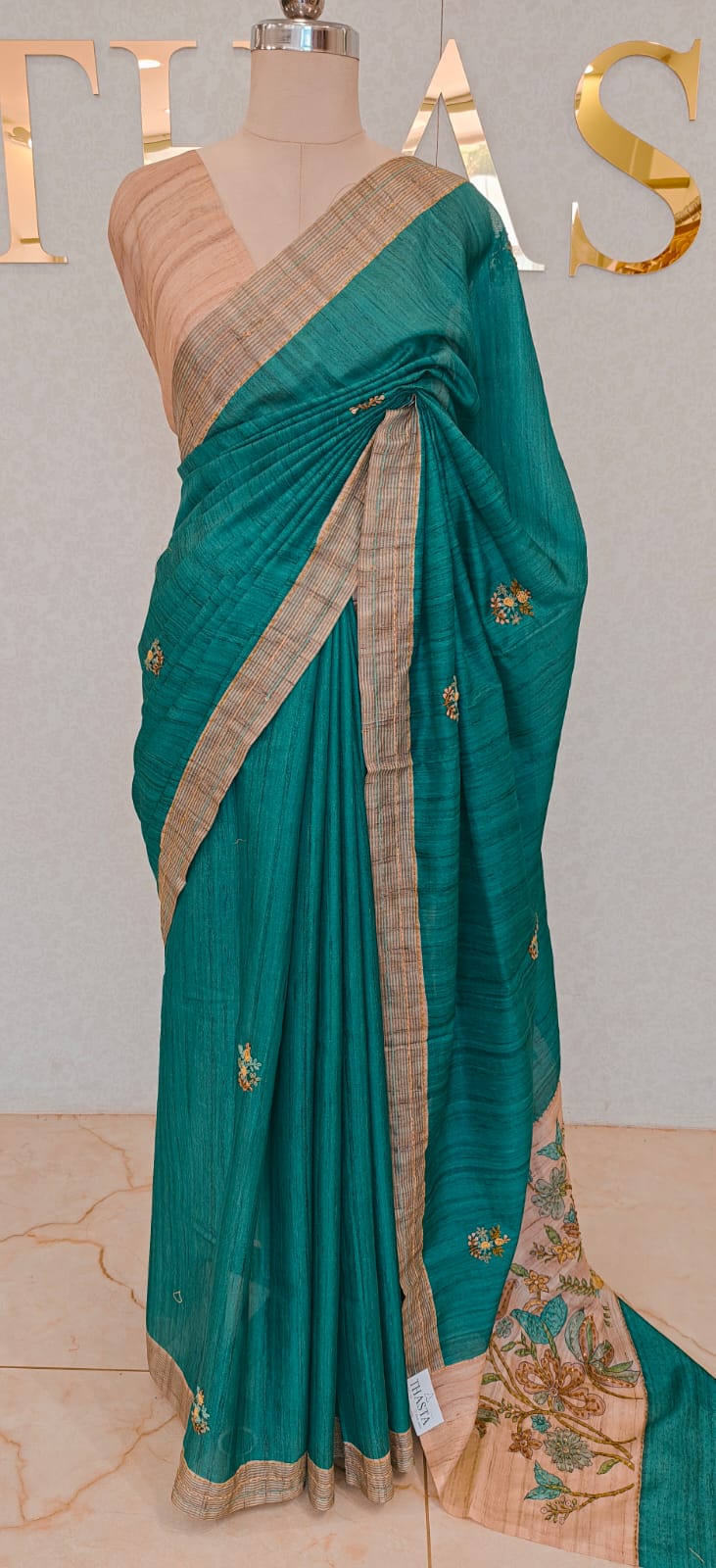 SEMI TUSSAR SAREE