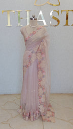 FLOWY ORGANZA SAREE
