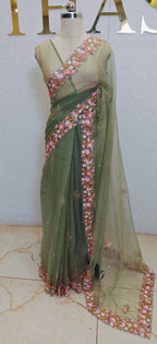 ORGANZA SAREE
