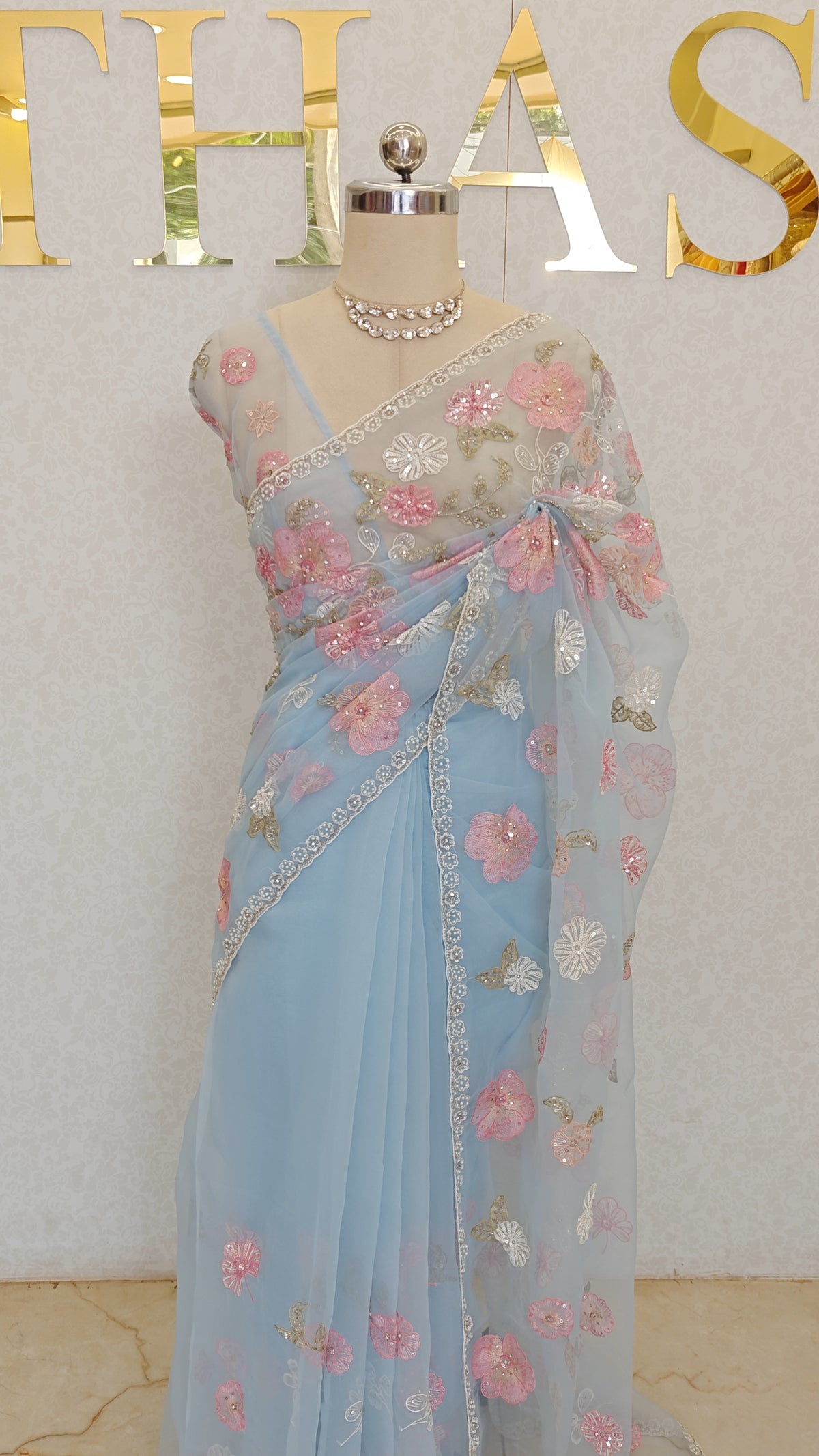 ORGANZA SAREE