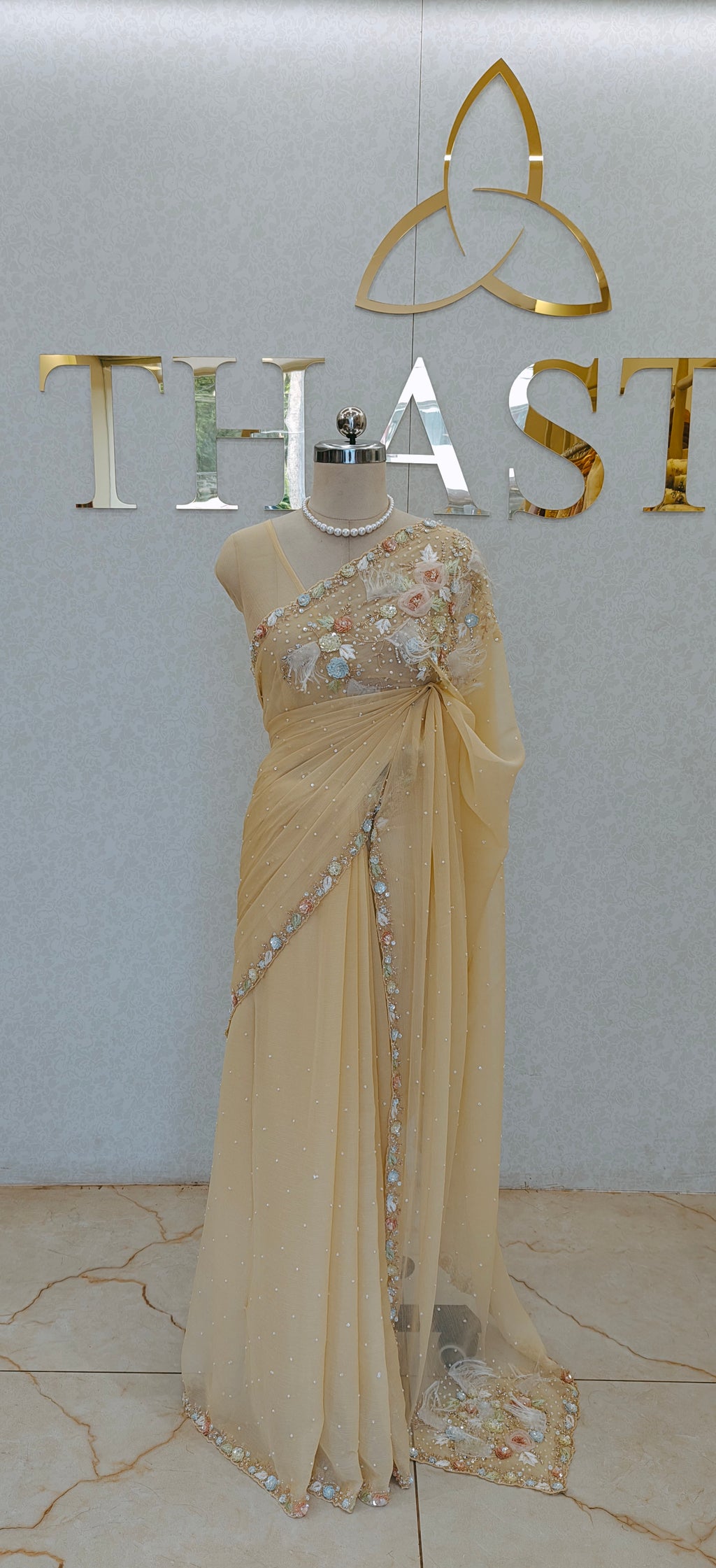 CRUSH ORGANZA SAREE