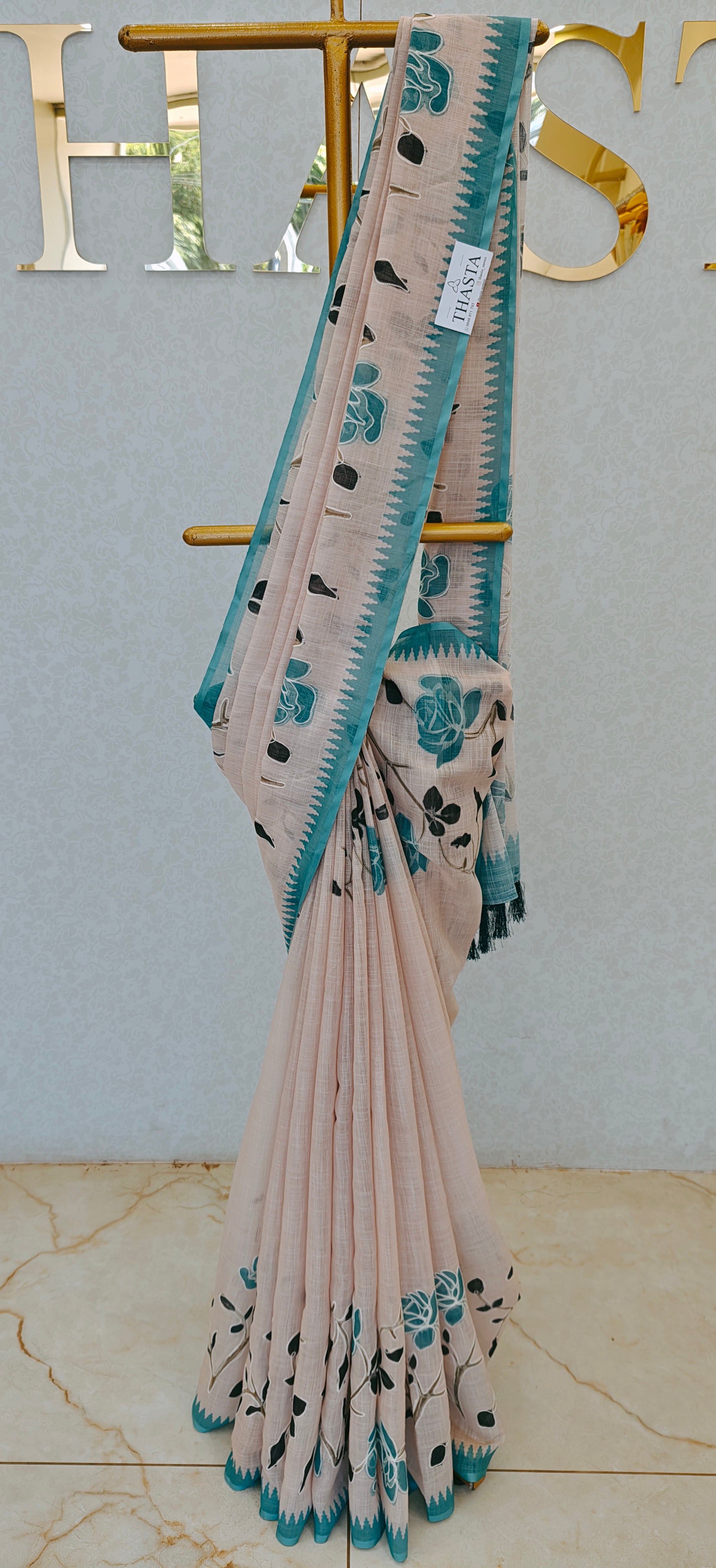 LINEN COTTON SAREE