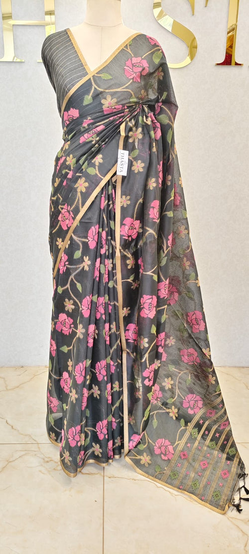 Jamdani cotton saree