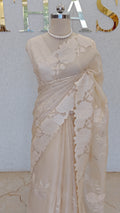 PURE ORGANZA SAREE