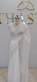 CRUSH ORGANZA SAREE