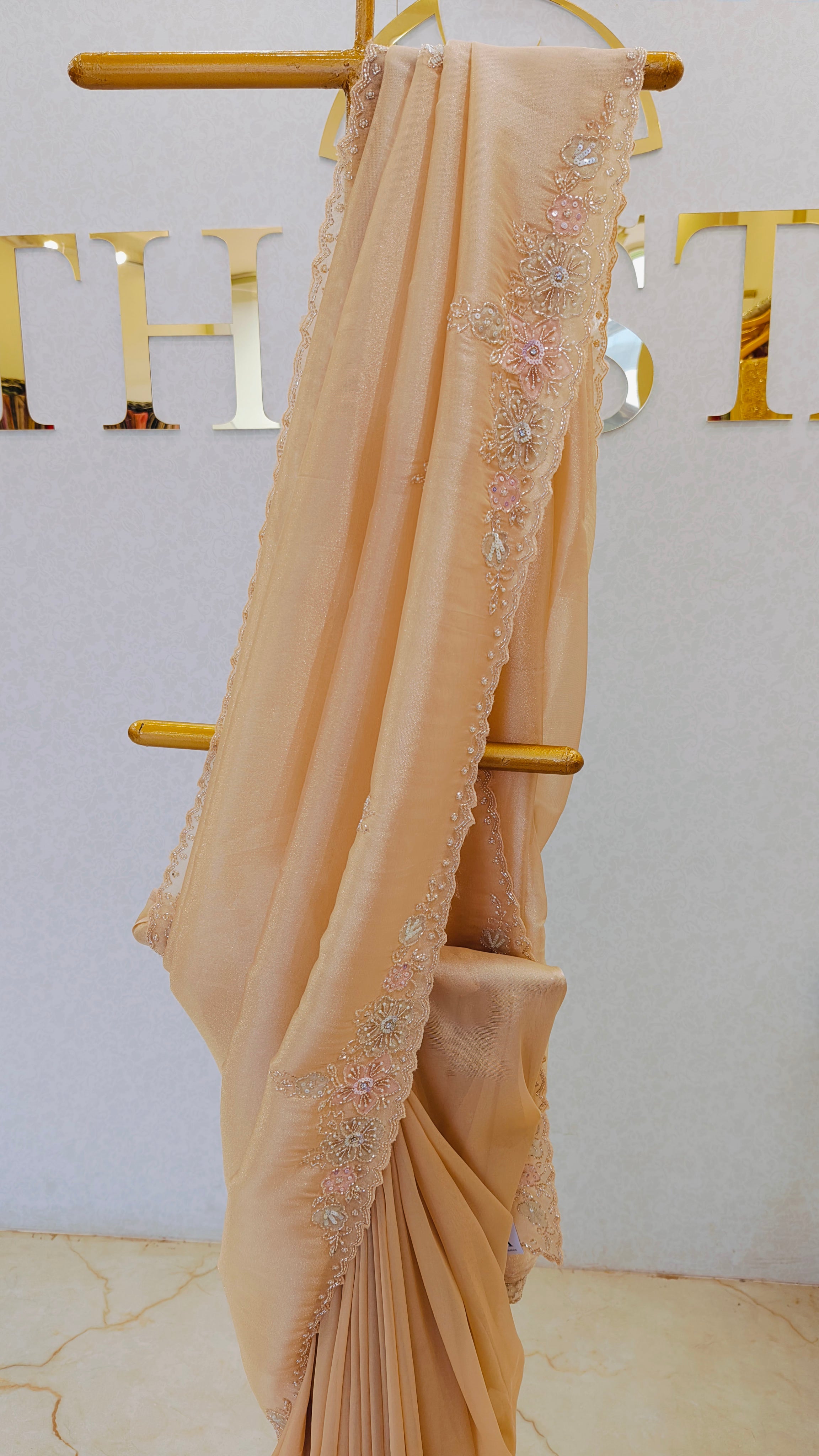 CHANDERI TISSUE SAREE