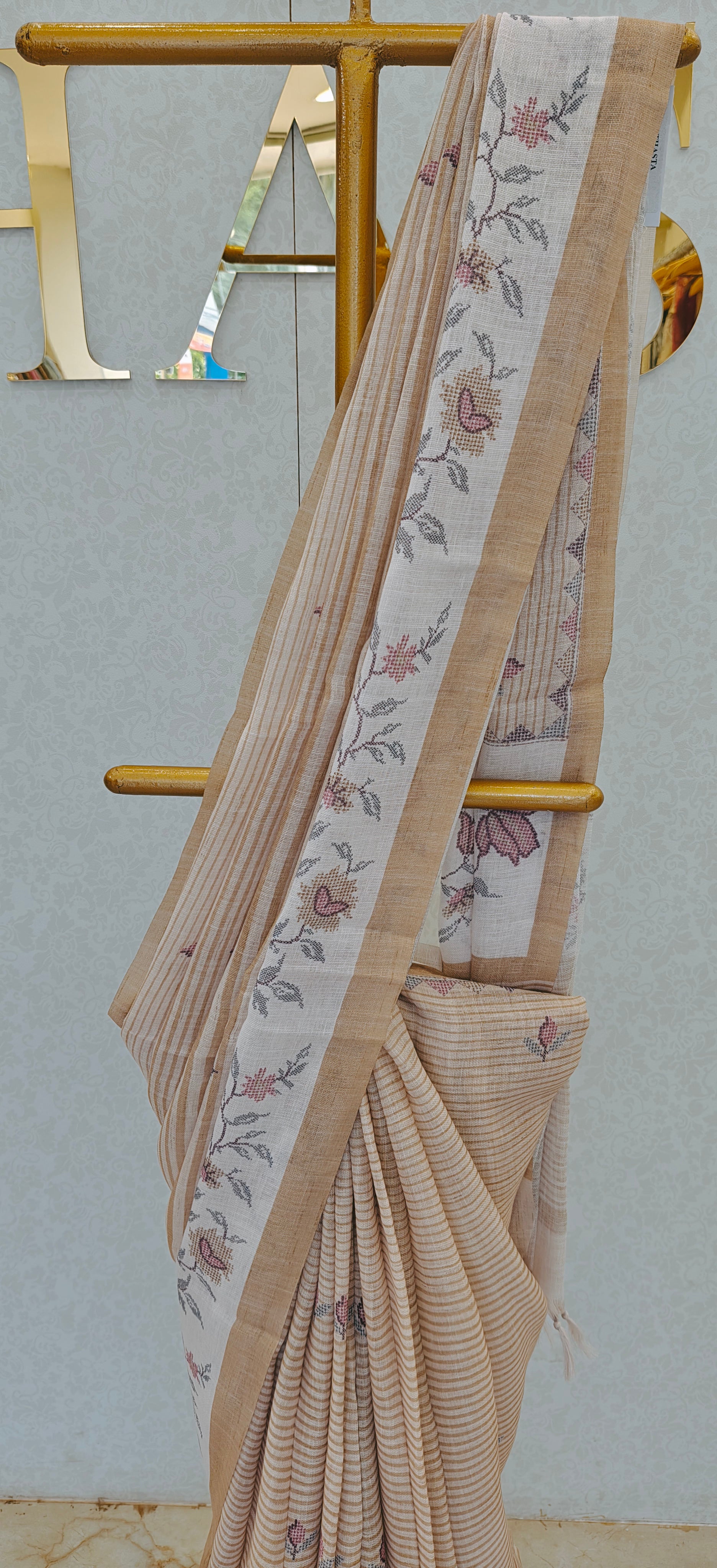 LINEN SAREE