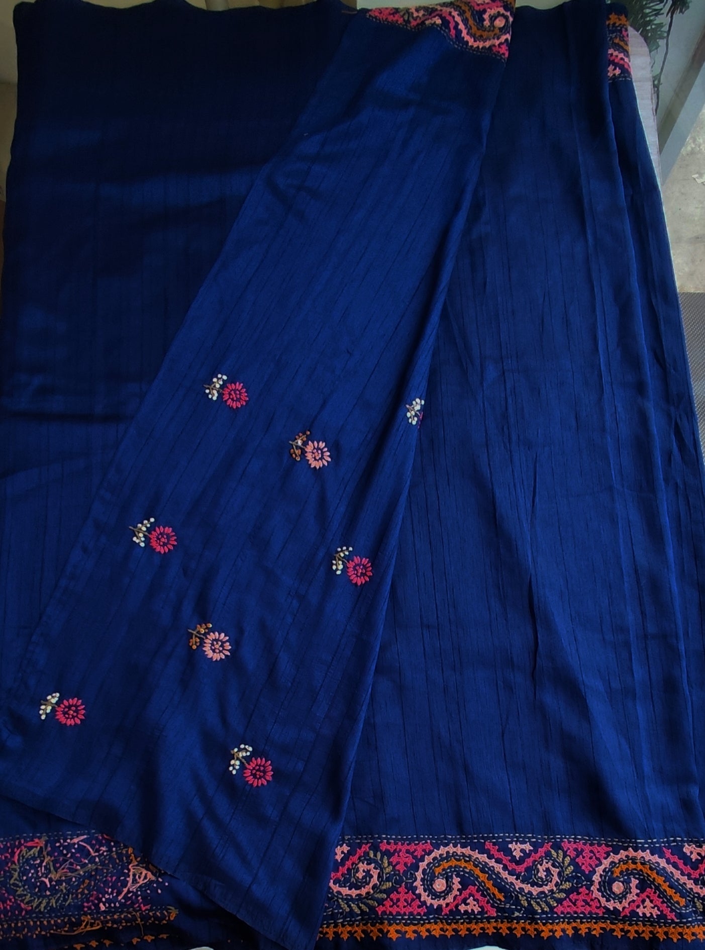 Tussar saree