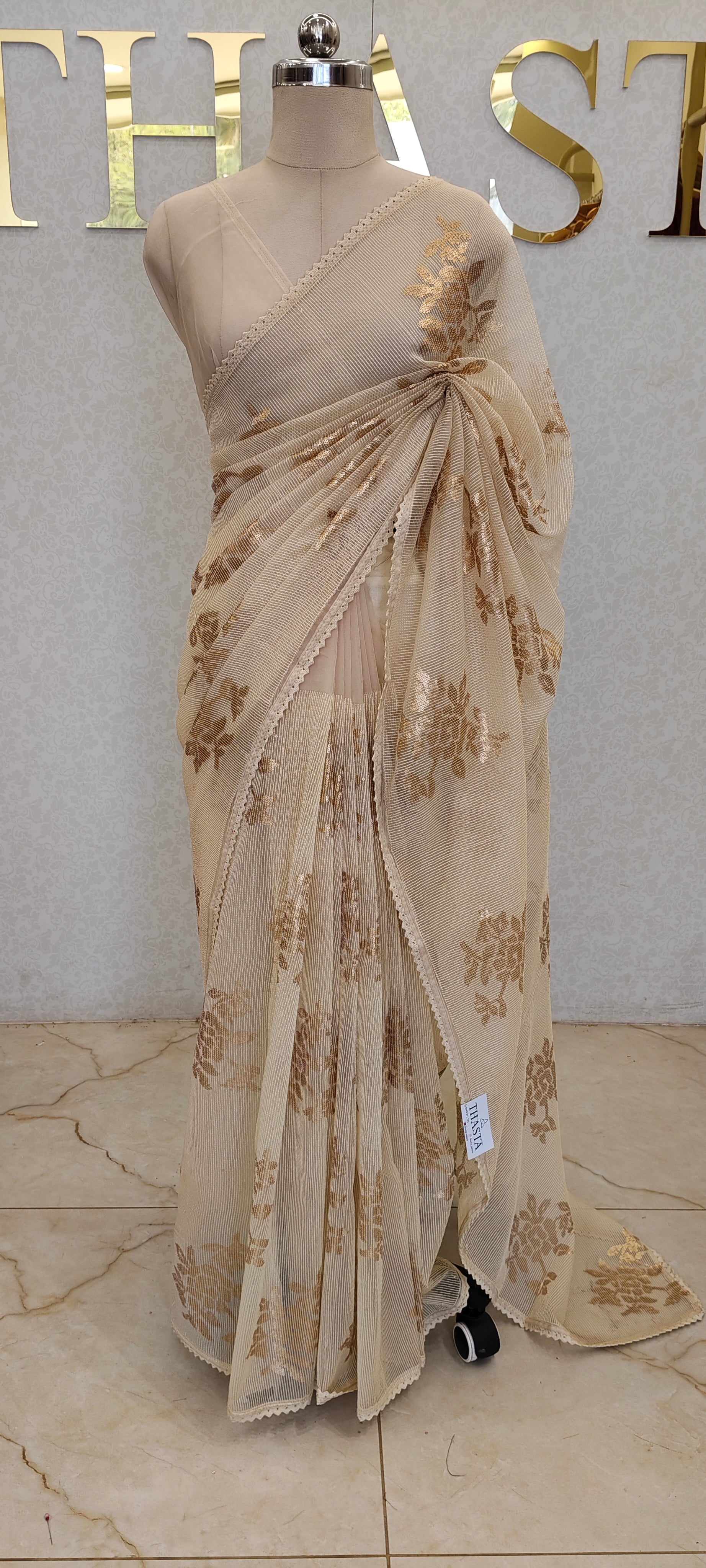 SEMI ORGANZA SAREE