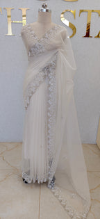 PURE ORGANZA SAREE