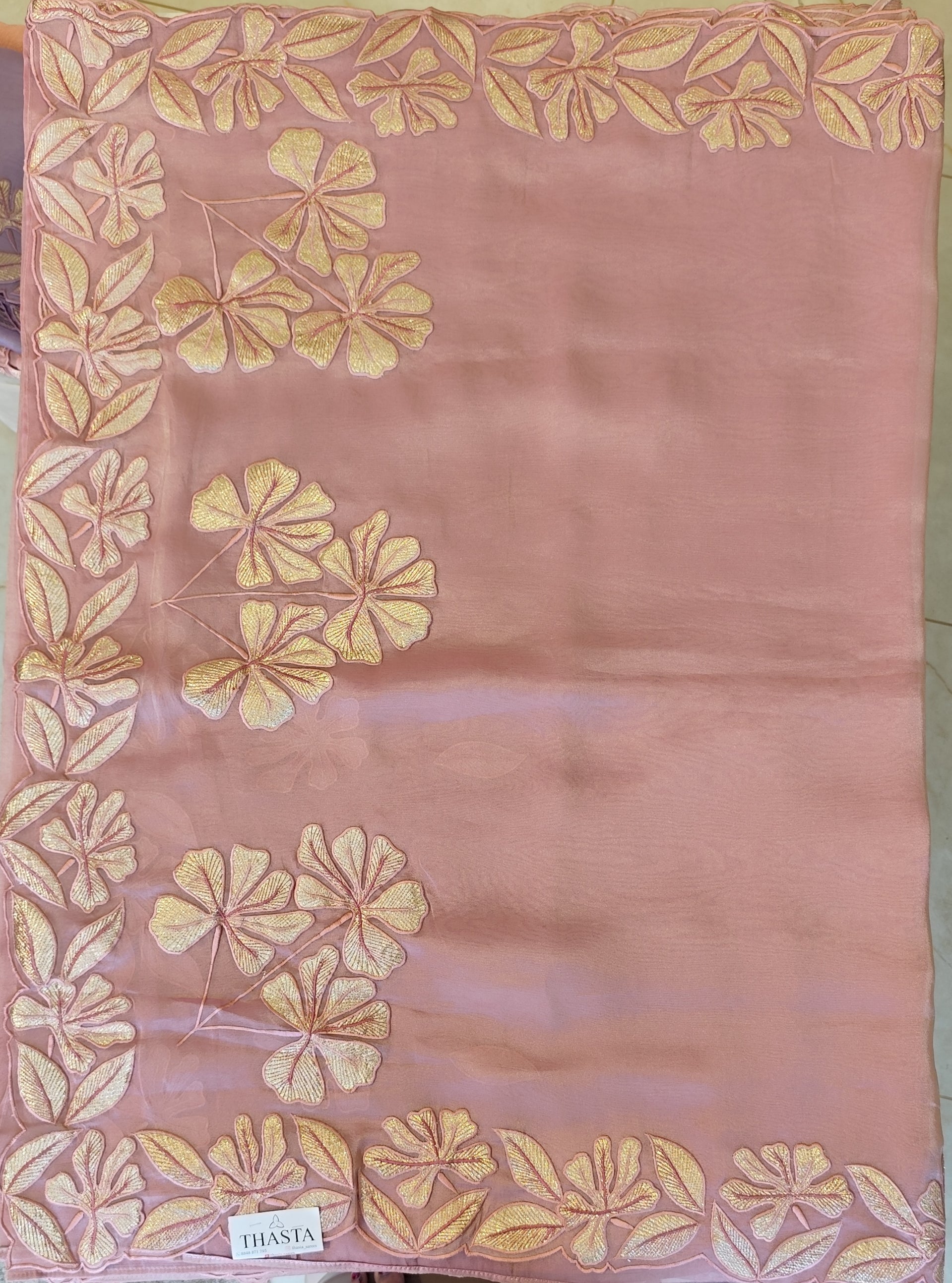 Tissue Georgette saree