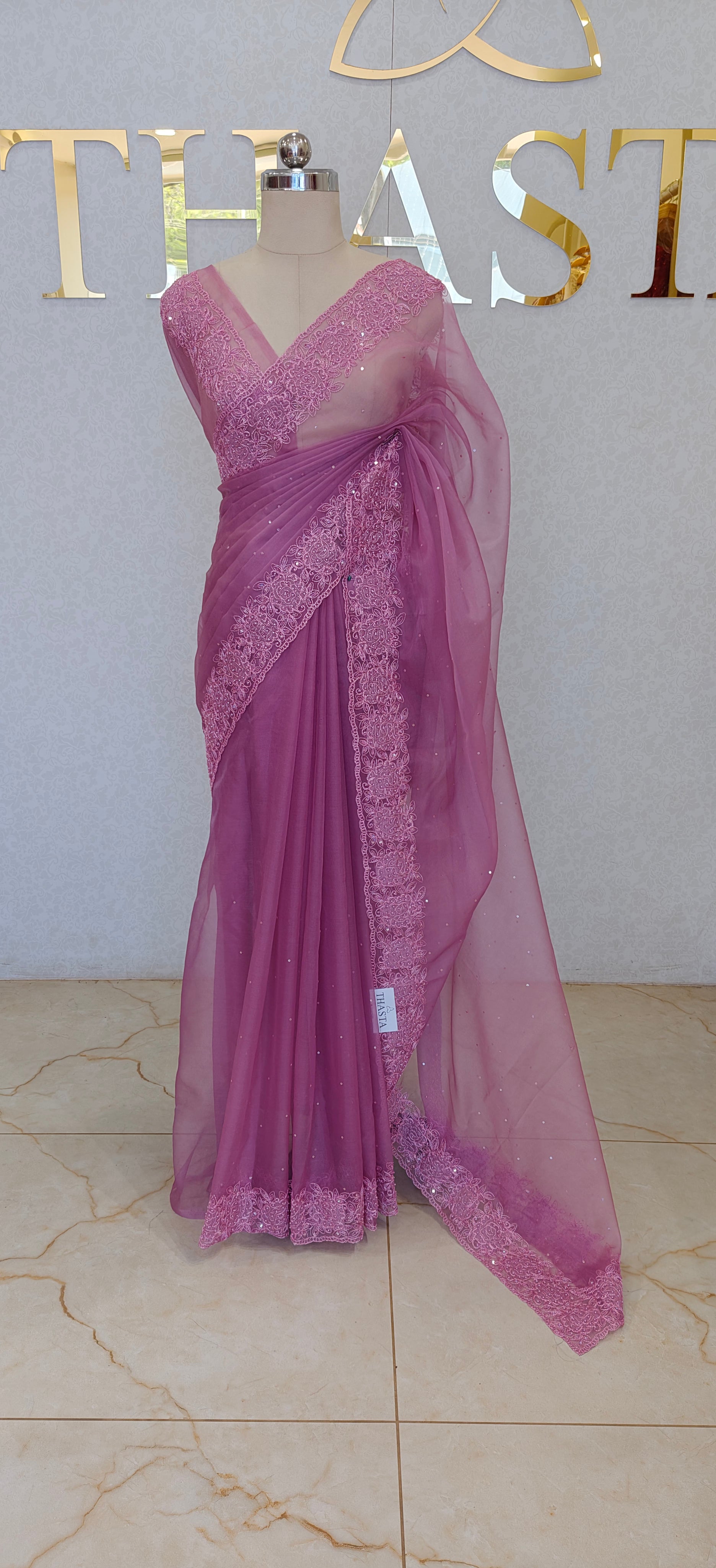 ORGANZA SAREE