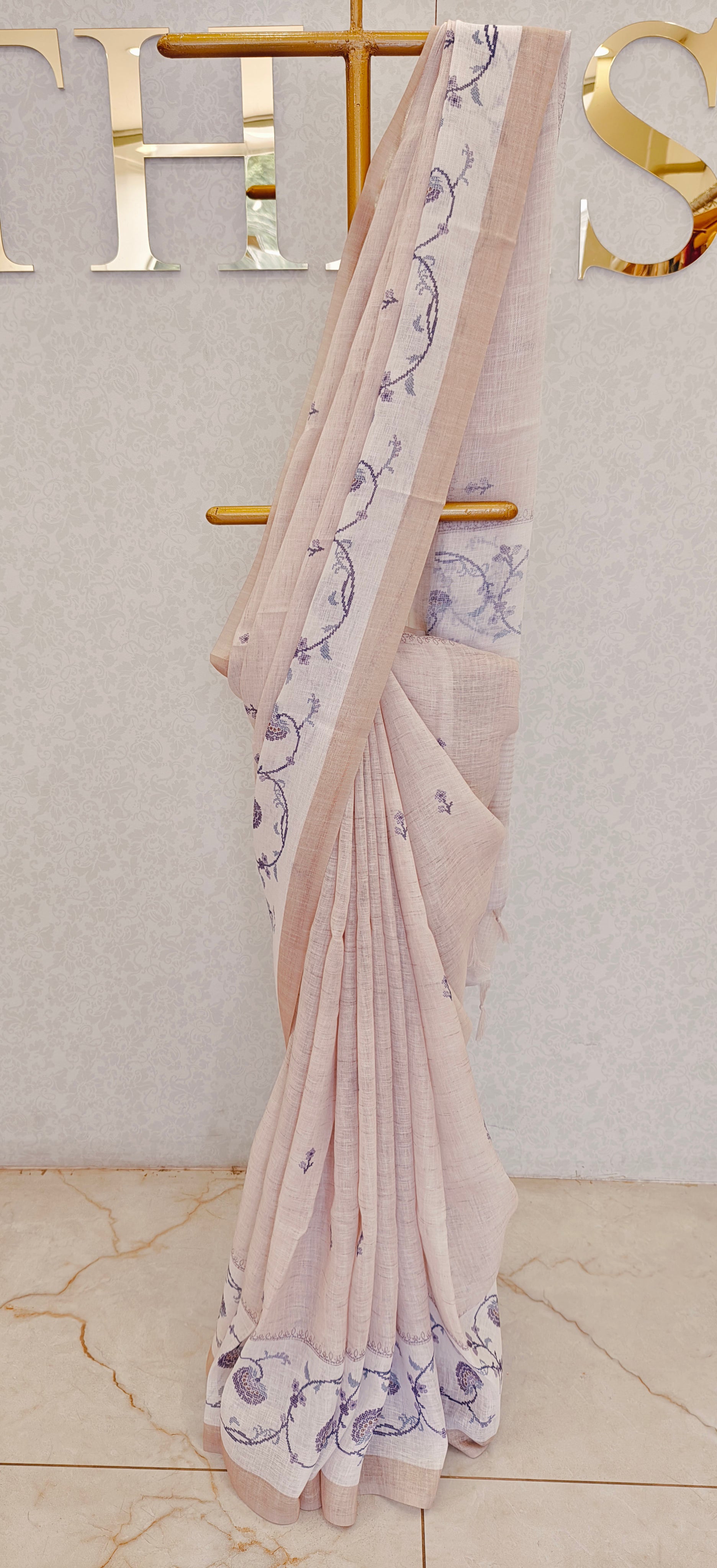 LINEN SAREE