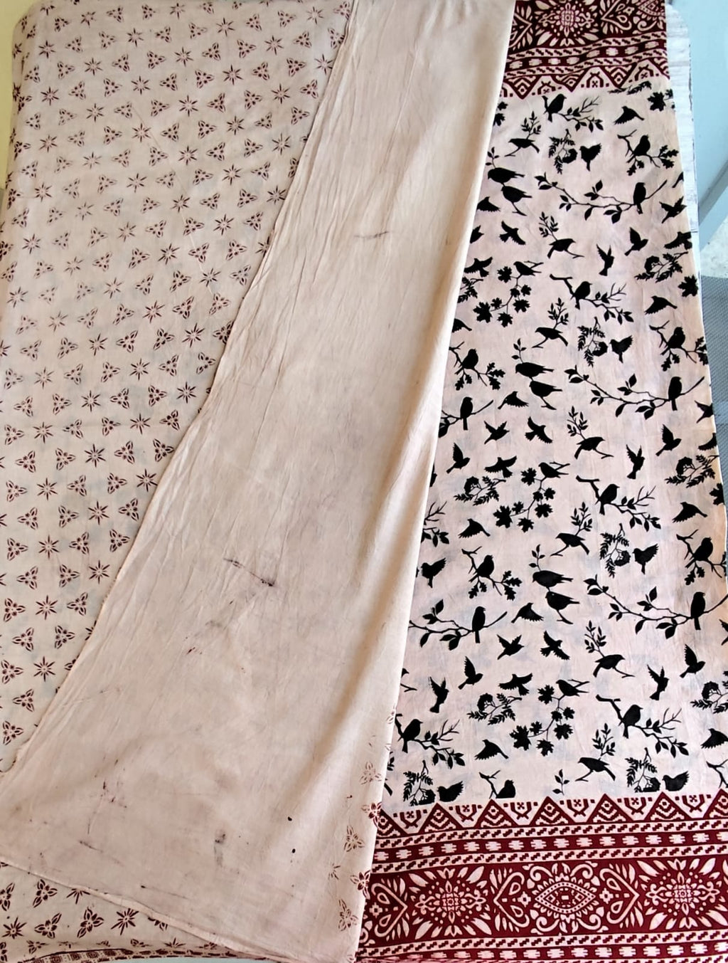 Kalamkari cotton saree