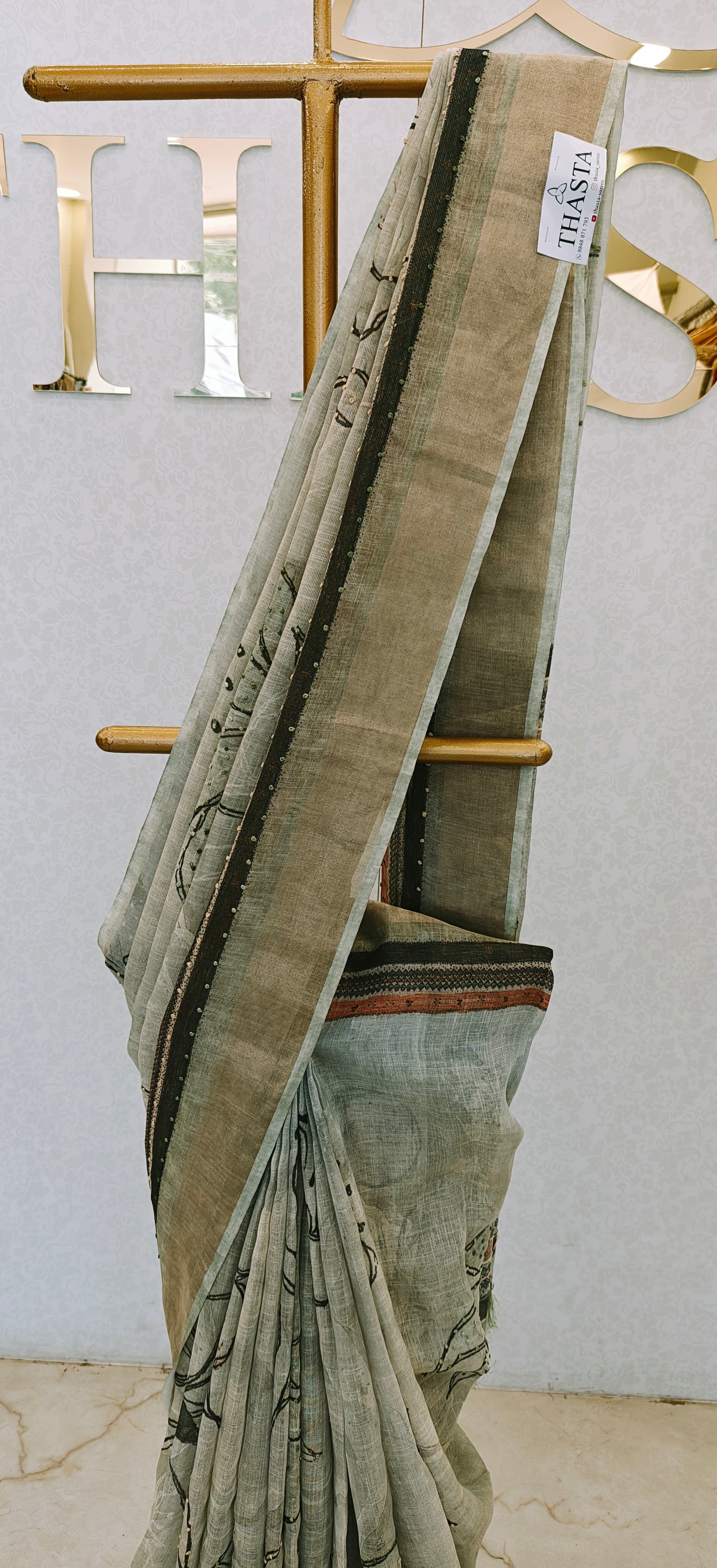 LINEN SAREE
