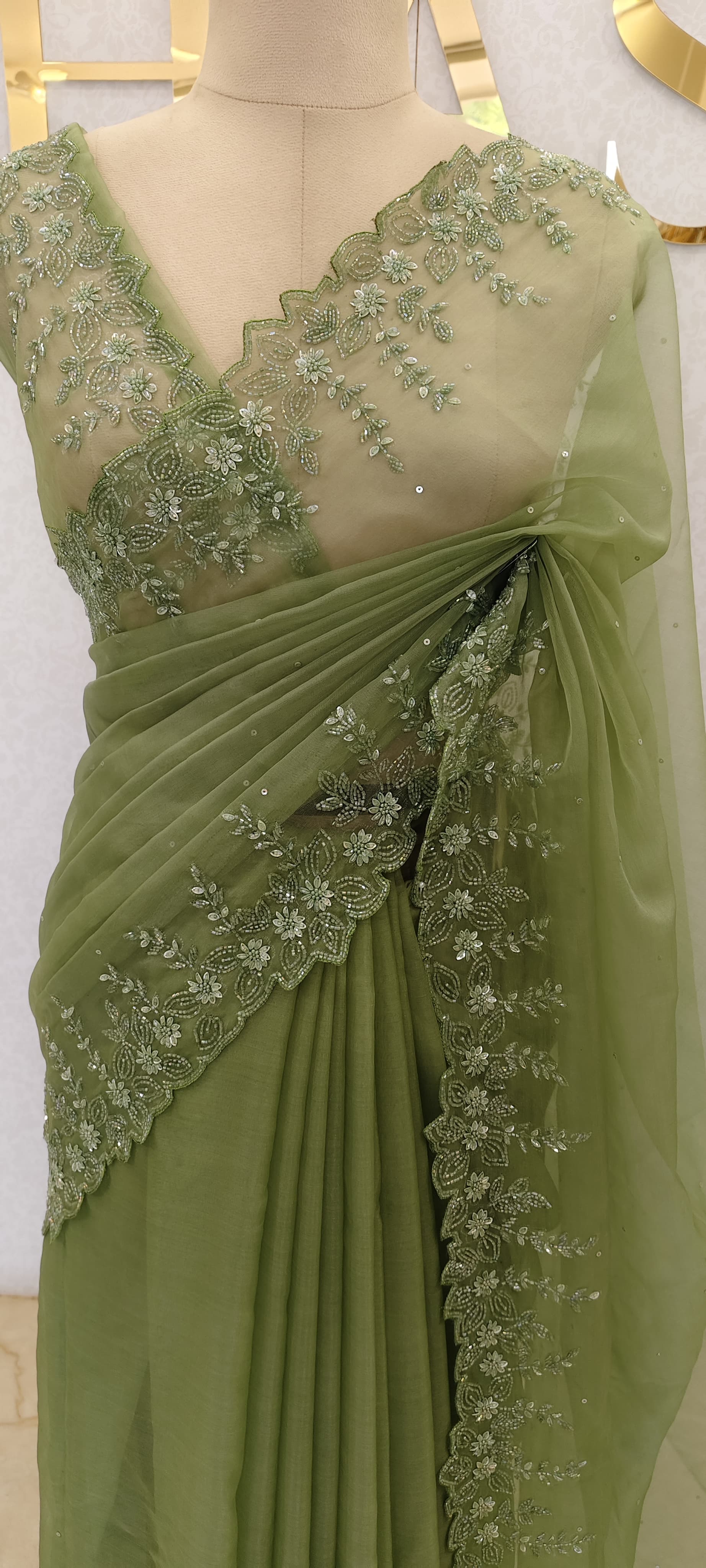 ORGANZA SAREE