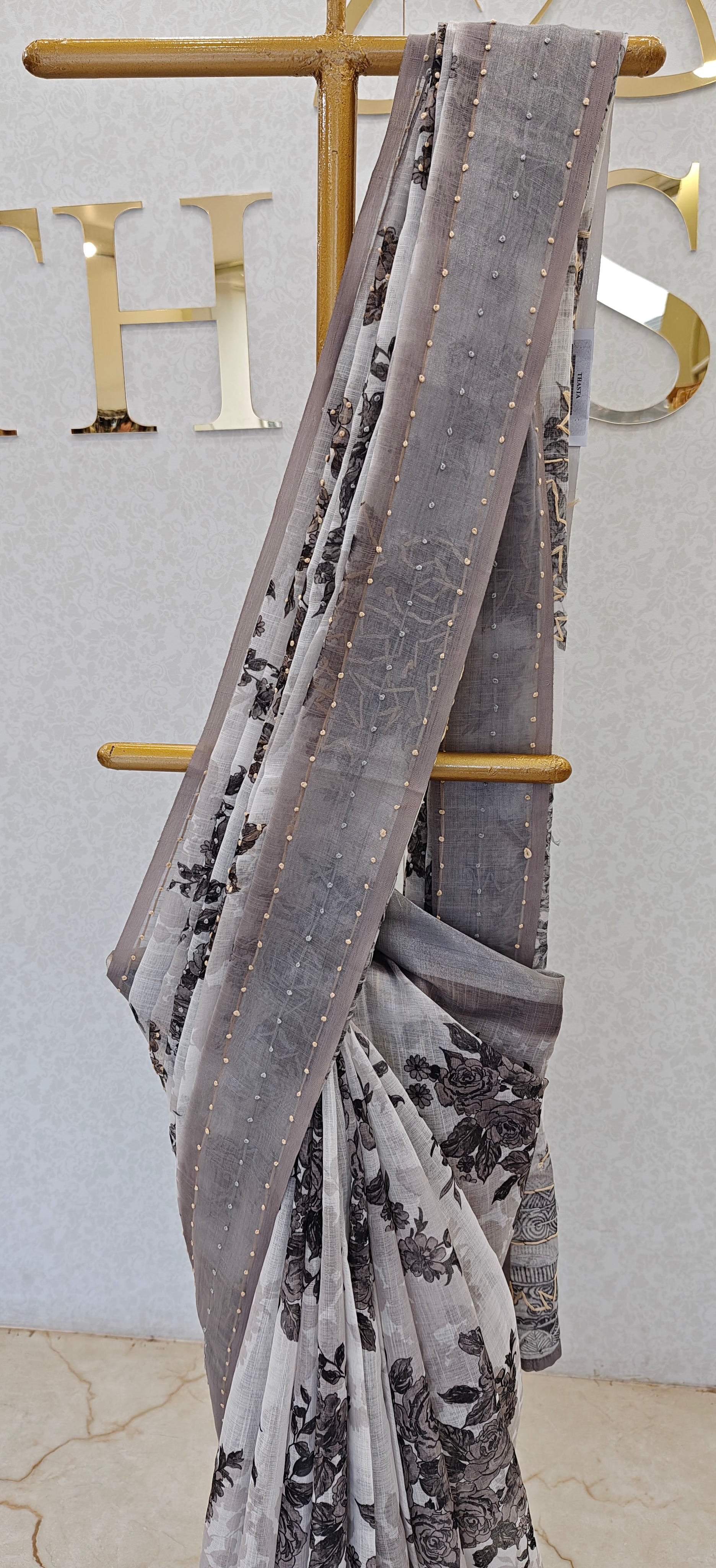 LINEN SAREE