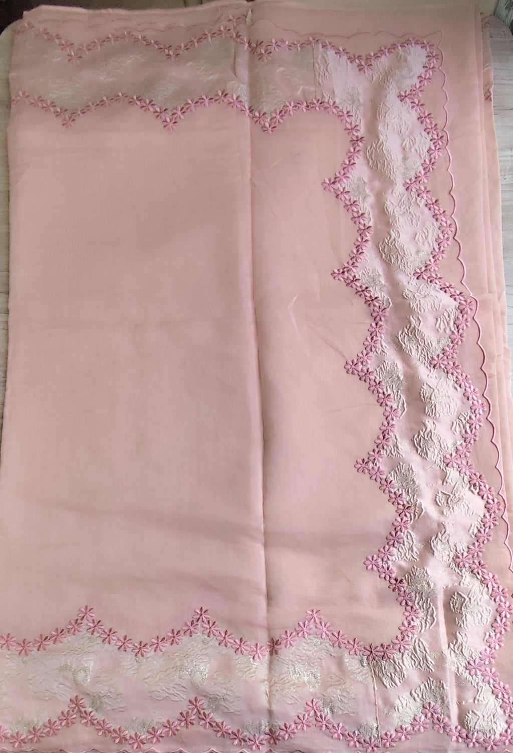 Mull chanderi saree