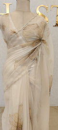 PURE ORGANZA SAREE
