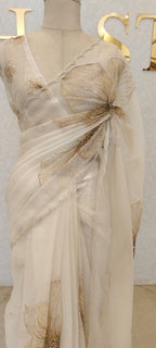 PURE ORGANZA SAREE